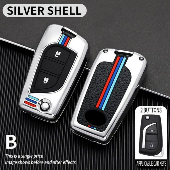 Car key case for toyota highlander rav4 izoa chr levin camry corolla reiz 2018 2017 2016 2015 2014 2013 2012 2011 2010 cover
