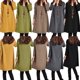 thumbnail image 2 of Otoño Invierno vestido de las mujeres del tamaño extra grande de manga larga bolsillos Carevas Vestido de manga larga para mujer, 2 of 7