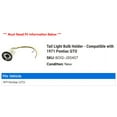thumbnail image 2 of Tail Light Bulb Holder - Compatible with 1971 Pontiac GTO, 2 of 2