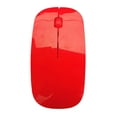 thumbnail image 2 of SPRING PARK Portable Creative Mini Ultra Slim Cute 2.4G Receiver Laptop PC Wireless Mouse Super Slim color Red, 2 of 6