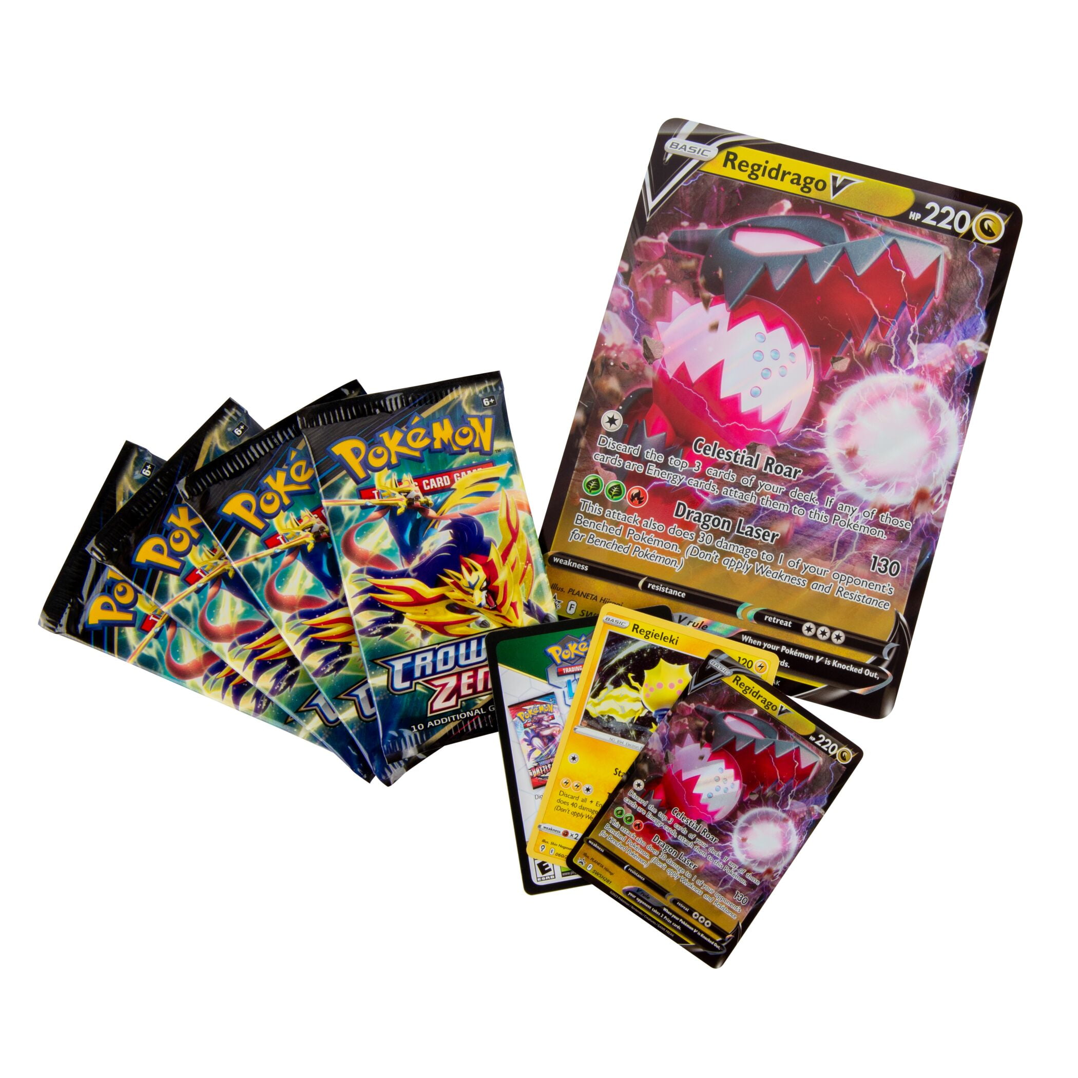 pokémon trading card games sas12.5 crown zenith regidrago v box Pokémon Trading Card Games SAS12.5 Crown Zenith Regidrago V Box