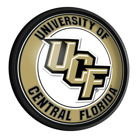 UCF Knights Logo 18'' Round Slimline Illuminated Wall Sign