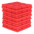 thumbnail image 2 of Paneles de absorción de sonido Hugo Espuma acústica 6 Piezas para Equipos de sonido Doméstico rojo, 2 of 9