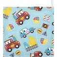 thumbnail image 2 of GZHJMY Baby Gauze Towels for Kids Soft Handkerchief Newborn 100% Cotton Childish Truck Doodle Car Absorbent 12x12 Inch 3 Pack, 2 of 7