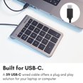 thumbnail image 2 of Teclado numérico Macally UCNUMKEY22 USB tipo C para Mac, 2 of 8