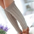 thumbnail image 5 of Zshan Women's 80s Style Warm Ribbed Leg Warmers, 5 of 5
