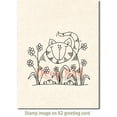 thumbnail image 3 of Deep Red Stamps Attack Cat Rubber Cling Stamp, 3 of 4