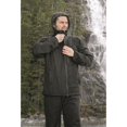 thumbnail image 6 of Guide Gear Men's Stretch Waterproof Packable Rain Jacket, Black 2XL, 6 of 6