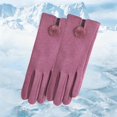 thumbnail image 2 of Yuanlong Womens Gloves Winter Soft Touchscreen Warm Glove With Thicker Insulation And Snowproof Glove, 2 of 3