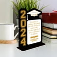 thumbnail image 4 of RKSTN Photo Bracket 2024 Graduation Season Photo Frame Setup Wooden Combination Graduation Season Student Message Bracket Desktop Ornaments, 4 of 8