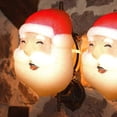 thumbnail image 4 of POINTERTECK Christmas Outdoor Light Covers Snowman Santa Penguin Porch Light Covers Garage Lights Christmas Outdoor Decorations Santa Snowman Head for Lamp Post Snowman Covers for Porch L, 4 of 22