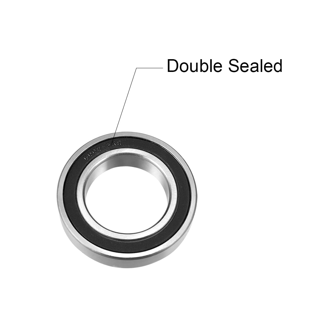 RADIAL BALL BEARING DOUBLE SEALED 6009RS,45mmX75mmX16mm 6009-2RS 