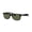 Matte Black On Transparent Frame | G-15 Green Lens, variant on RAY-BAN RB2132 NEW WAYFARER COLOR MIX Square Shape Sunglasses Matte Blue Frame | Grey Lens 52mm
