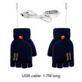 thumbnail image 4 of Guantes calefactables eléctricos Calentador de manos USB Invierno Ciclismo Esquí Mitones (Azul) Likrtyny Para Estrenar, 4 of 7
