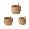 thumbnail image 1 of Plant Pot Flower Pot Baskets Indoor Plant Baskets Woven Rattan Flower Baskets Living Room Flower Pots Floor Standing Storage Balcony Garden Decorations Flower Planter; Ceramic Pot; Succulent Pot; Ind, 1 of 9