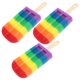 thumbnail image 1 of 3 esponjas de baño con forma de helado, exfoliantes corporales para mujeres y niños., 1 of 6