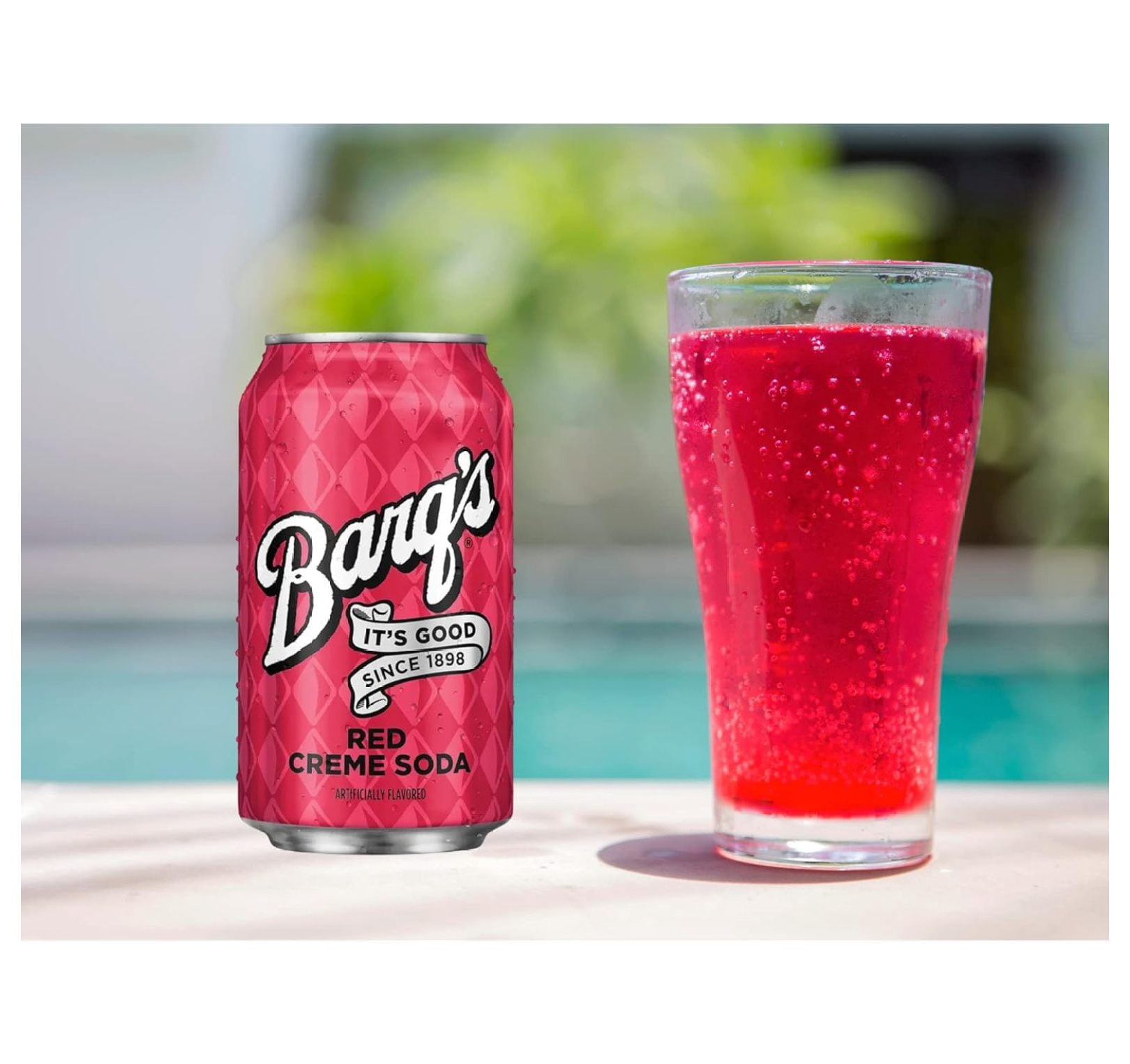 Barq's Red Creme Soda Cans, 12 Ounces Bundled by Luwei (24 Pack)