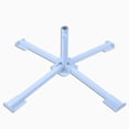 thumbnail image 3 of Soporte para sombrilla de playa plegable portátil para exteriores, base para sombrilla, color blanco, 3 of 14