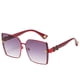 thumbnail image 1 of Patillas en forma de H con montura grande, gafas de sol de moda personalizadas, fabricadas en PC y metal, 1 of 5