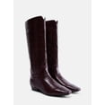 thumbnail image 4 of Scoop Women's Faux Croc Flat Tall Boots, 4 of 8