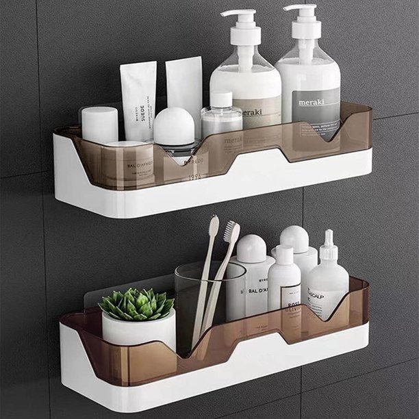 BESSNINI Bathroom On The Wall Storage Organizer, Bathroom Simple Shower Shelf, Beside Shower