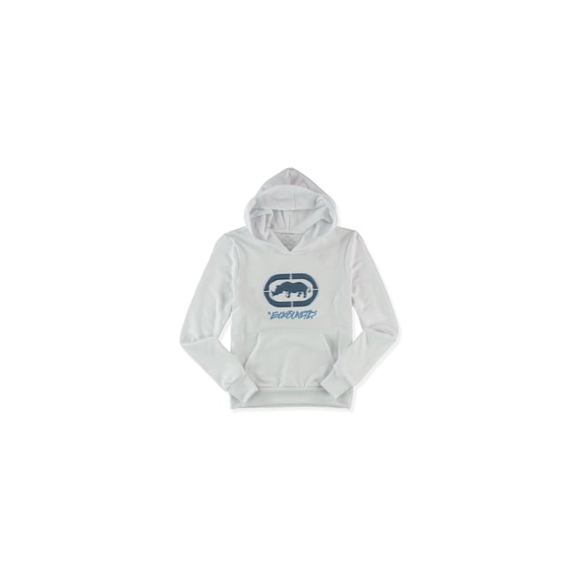 Ecko Unltd. Womens Fast track Hoodie Sweatshirt, White, Medium