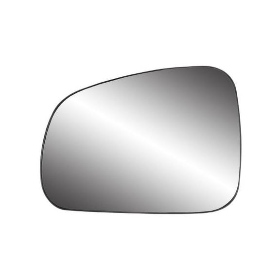88259 - Fit System Driver Side Non-heated Mirror Glass w/ backing plate, Pontiac Grand Prix (from 4/ 24/ 05-2008) 05-08, 5 1/ 2" x 7 11/ 16" x 8 1/ 4"