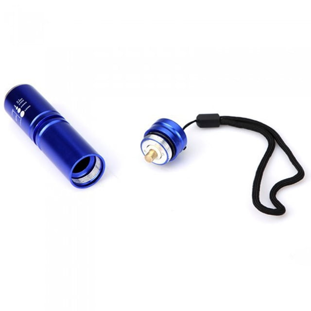 Soidarity Linterna portátil de 500 lúmenes, lámpara con zoom, suministros de iluminación nocturna para viajes al aire libre, escalada, ciclismo, pesca Ropa Deportiva, Zapatos Azul Soidarity OD019538-02B