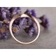 thumbnail image 4 of JeenMata Anillo de Bodas de Diamantes de 0,25 Uds, Banda de Chevron, Anillo Apilable de Contorno, Oro Rosa de 10 K, 4 of 6