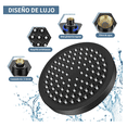 thumbnail image 2 of Regadera Bloosom  Telefono Cabezal De Ducha Redonda Baño Kit negro, 2 of 5
