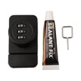 thumbnail image 2 of 3 Digital Combination Lock Password Drawer Locks Sliding Door Latch Cabinet Door Lock Buckle Security Furniture Hardware, 2 of 8