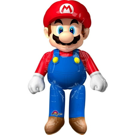 Super Mario Bros. Airwalker Foil Balloon