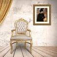thumbnail image 3 of Cassatt, Mary 12x14 Gold Ornate Wood Framed with Double Matting Museum Art Print Titled - Portrait Of A Young Woman In Black 1883, 3 of 4