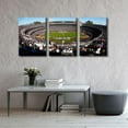thumbnail image 2 of 3 Panel Denver Canvas Wall Art American Soccer Prints Sports Artwork Wall Decor Stadium Picture Canvas Art for Bedroom Living Room Broncos Stadium Paintings Posters Framed Ready to Hang (42"Wx20"H), 2 of 5