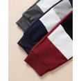thumbnail image 7 of Toddler Boys Clothes Boys Pants Toddler Kids Boys Sweatpants 3 Pack Elastic Waist Joggers Color-blocked Pants 2T 3T 4T 5T Size 6 7 Black Red Gray, 7 of 7