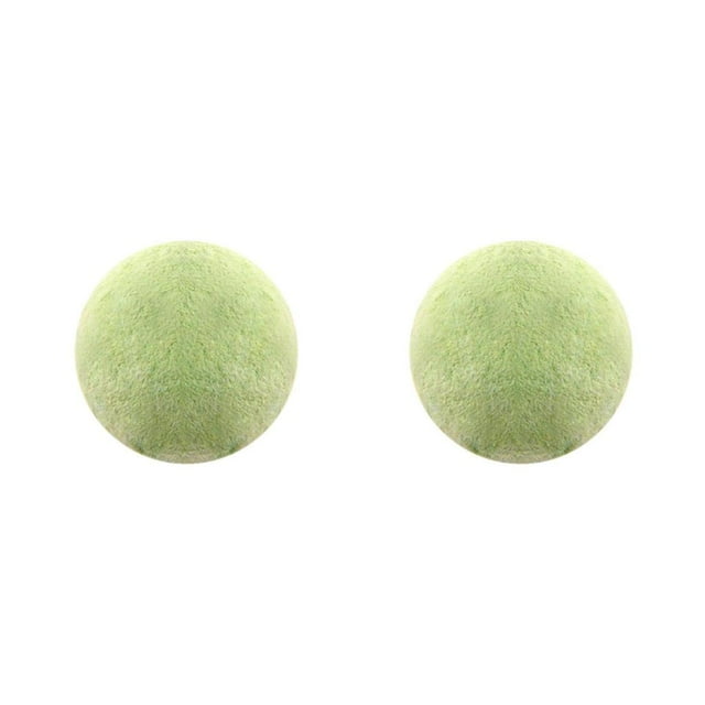 mmirethe Spa Bath Bathroom Tool Exquisite Cozy Bathbombs Convenient Lightweight Balls Moisturizing Dry Skin Birthday Gift Green 2Set