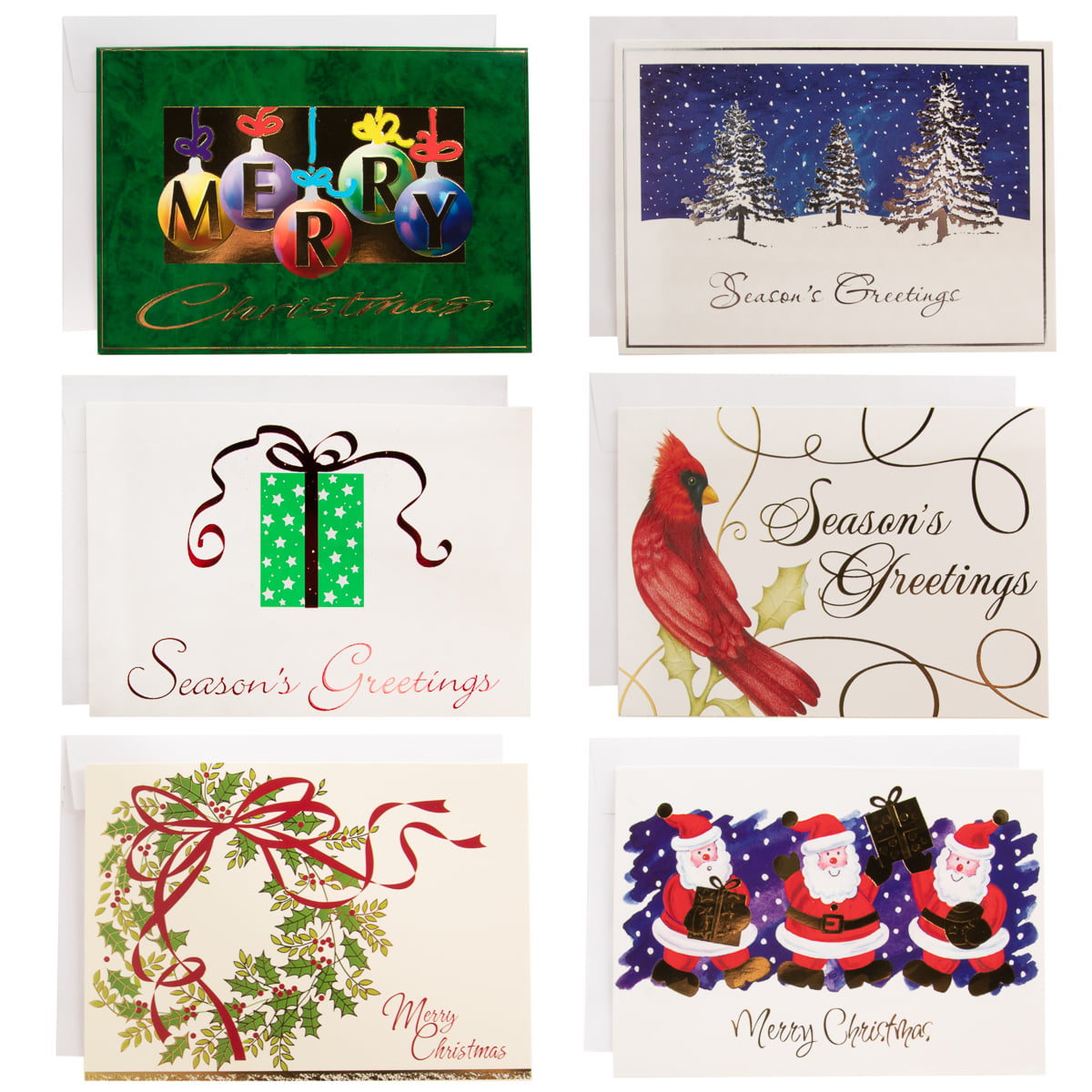 Assorted Holiday Cards 20 pack