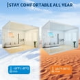 thumbnail image 6 of 35000 BTU 2 Zone Mini Split AC/Heating System 12,000 BTU + 18,000 BTU 19 SEER2 Ductless Mini Split Systems Air Conditioner, 6 of 8