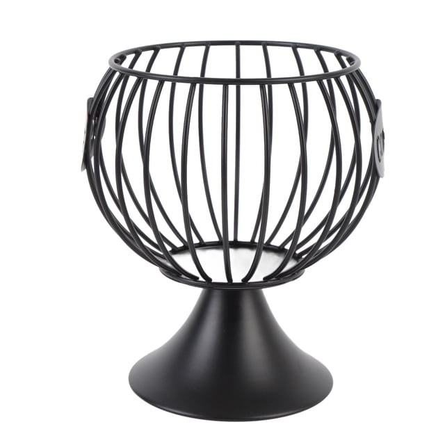 Cesta Para Cápsulas De Café, Soporte Moderno Para Cápsulas De Café, Base Ponderada De Gran Capacidad Para Adorno De Escritorio