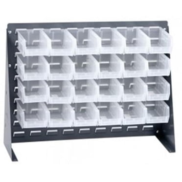 27 x 21 in. Bench Rack with 24 Bins