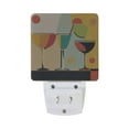 thumbnail image 5 of Yayeee LED Plug in Night Light for The Home with Auto Dusk to Dawn Light Sensors, 2 Pack, Modern Glass, 5 of 6