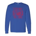 thumbnail image 2 of Straight Outta New York Long Sleeve T-Shirt - Medium - Royal, 2 of 6