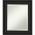 thumbnail image 2 of Amanti Art Colonial Black Framed Wall Mirror - 22 x 26 in, 2 of 5