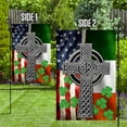 thumbnail image 5 of The Irish Celtic Cross Flag - Garden Flag (11.5" x 17.5"), 5 of 10