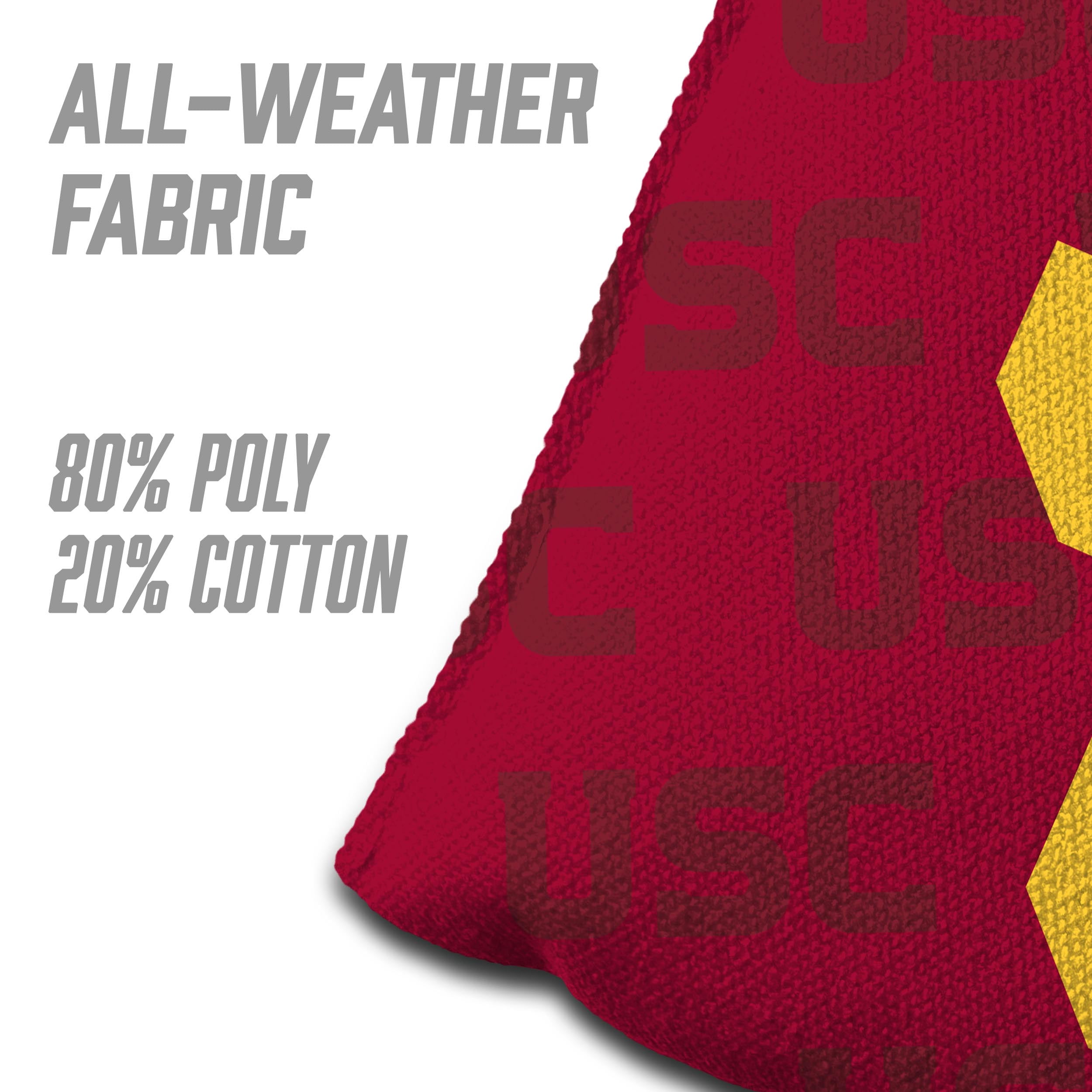 NCAA USC Trojans Cornhole Bags - 4PK - Red