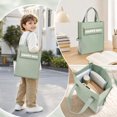 thumbnail image 6 of Kids Tutor Bag Tote With Zipper Pocket Mesh Side Roomy For Books And Stationery For Students And Adolescents, 6 of 7