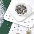 thumbnail image 5 of 200Sets Rhinestone Rivets Brass Crystal Rivets Studs with Pieces Setting Tool Kit Colorful Rivets, 5 of 6
