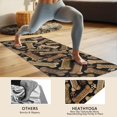thumbnail image 4 of Dog Bones and Dog Footprints Hot Yoga Mat Towel Non Slip for Hot Yoga - Quick-Drying Yoga Mat Cover with 4 Corner Pockets with Travel Bag - Hot Yoga Towel Non Slip Grip Moisture Wicking Sweat 70"x26", 4 of 6