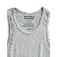 thumbnail image 5 of Weekend Academy Boys Ribbed Cotton Blend Stretch Tank Top, 4-Pack, XS-XL, 5 of 5