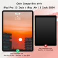 thumbnail image 2 of bersem 2 Pack New Paper Nano Screen Protector for iPad Pro 13 Inch 2024 (M4) / iPad Air 13 Inch 2024 (M2) Matte PET Film for Writing Nib Friendly Anti-Glare Easy Installation Nano-Texture, 2 of 5